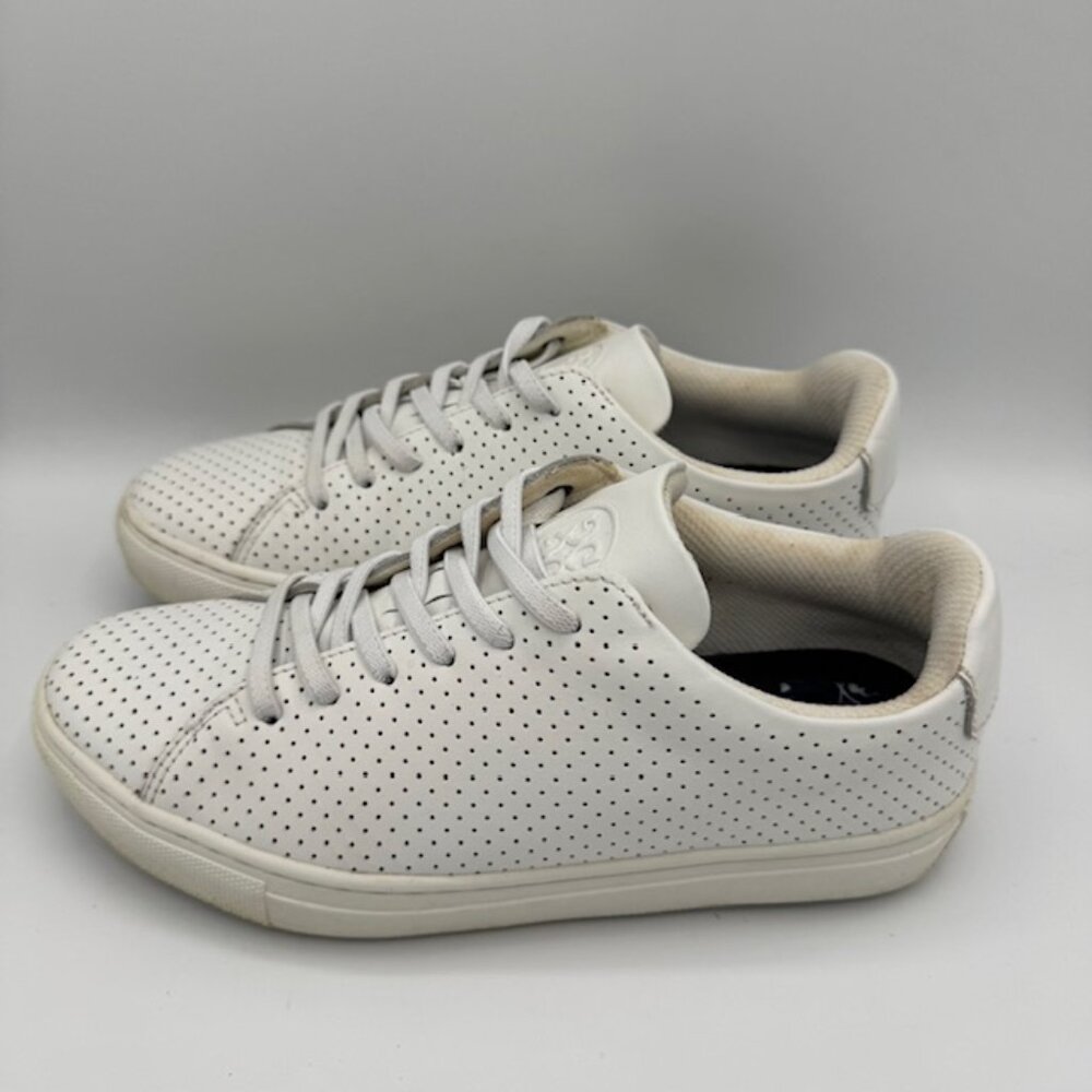 G/Fore Women's Disruptor White Leather Slip-On Golf Shoes Size 7.5